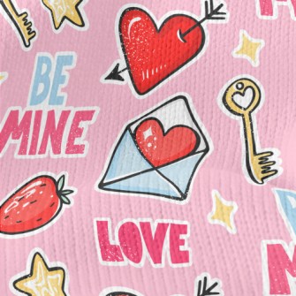 Charming Heart-piercing Arrow Stretch Jersey