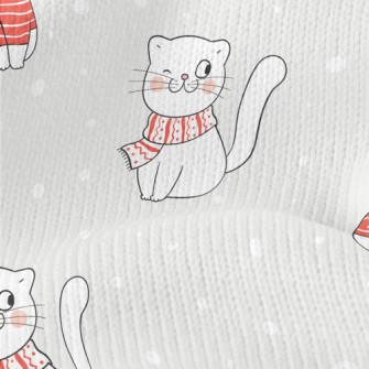 Playful Sweater Cat Stretch Jersey