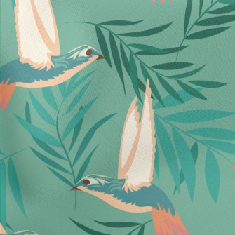Industrious Little Hummingbird Lightweight Cotton Poplin