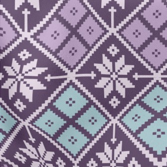 Snowflake Ethnic Style Lightweight Cotton Poplin