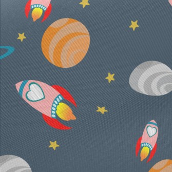 Love Rockets Midweight Cotton Poplin