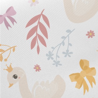 Shy Swan Princess Midweight Cotton Poplin