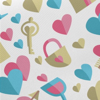 Golden Love Key Midweight Cotton Poplin