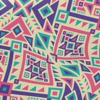 Nice Ethnic Patterns Midweight Cotton Poplin