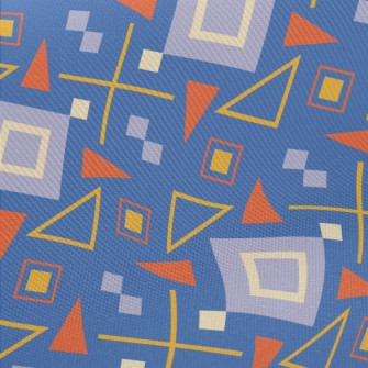 Strange Triangular Block Midweight Cotton Poplin