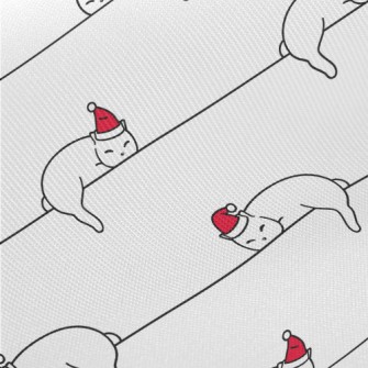 Lazy Resting Cat Midweight Cotton Poplin