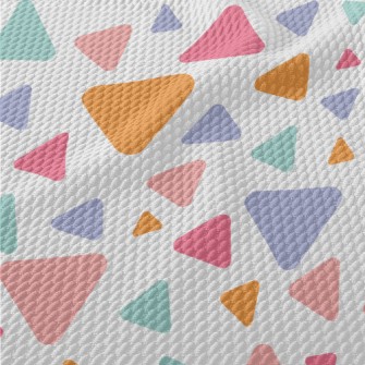 Triangle Geometry Birdseye Piqué