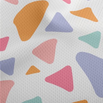 Triangle Geometry Athletic Mesh Flat Back