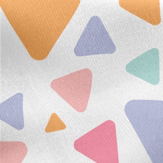 Triangle Geometry Jersey Backed Fleece