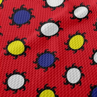 Three-color Sun Birdseye Piqué