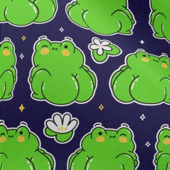 Funny Big Ass Frog Chiffon