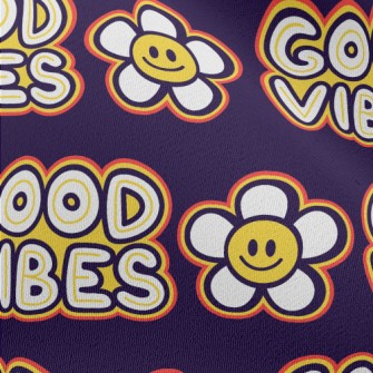 Great Fluorescent Text Chiffon