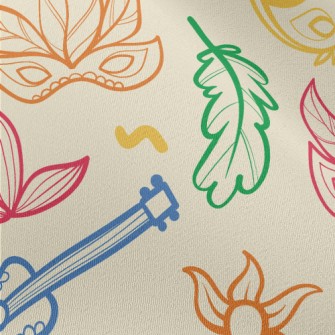 Brazilian Carnival Chiffon