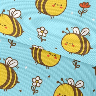 Happy Little Bee Waterproof Oxford