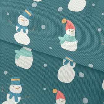 Gentleman Scarf Snowman Waterproof Oxford
