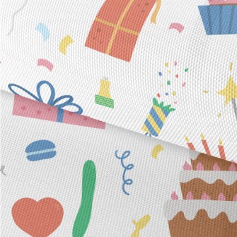 Happy Birthday Party Waterproof Oxford