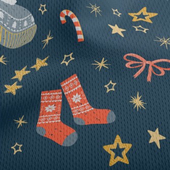 Reindeer Sweater Skate Boots Athletic Mesh Flat Back