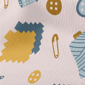 Button Needle Thread Paper Cli Terry