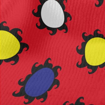 Three-color Sun Terry