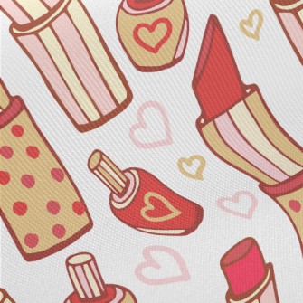 Pretty Polka Dot Lipstick Twill