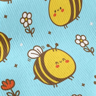 Happy Little Bee Standard Corduroy