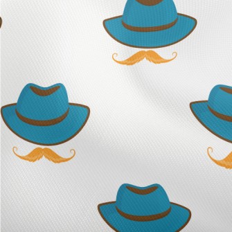 Retro Hat With Mustache Dobby