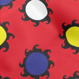 Three-color Sun Micro Fleece