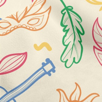 Brazilian Carnival Micro Fleece