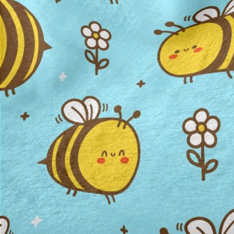 Happy Little Bee Minky