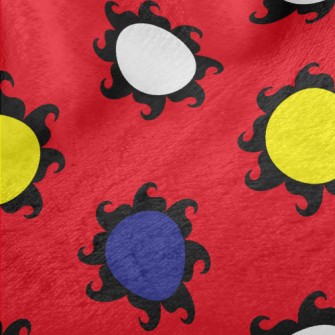 Three-color Sun Minky