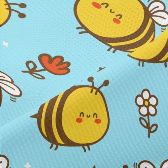 Happy Little Bee Piqué