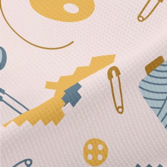 Button Needle Thread Paper Cli Piqué