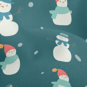 Gentleman Scarf Snowman Lightweight Performance Linen