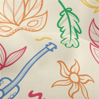 Brazilian Carnival Lightweight Performance Linen