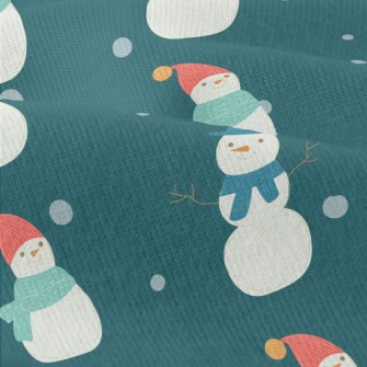 Gentleman Scarf Snowman Modern Jersey