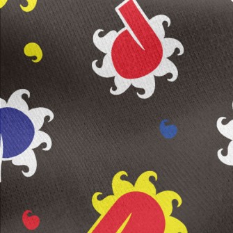 Sun Totem Pipe Jersey Backed Fleece