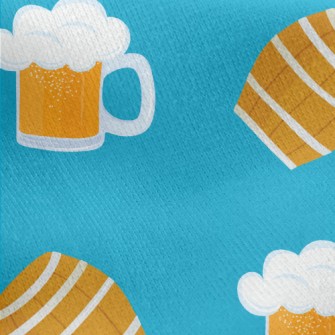 Foam Beer Barrel Jersey Backed Fleece