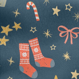 Reindeer Sweater Skate Boots Jersey Backed Fleece