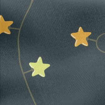 Star Decorative Light Bulb Jersey Backed Fleece