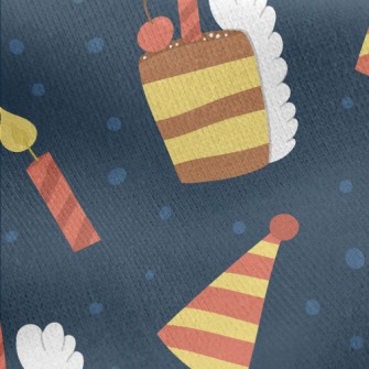 Delicious Two-tone Honey Cake Jersey Backed Fleece