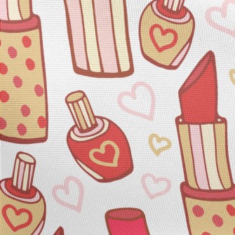 Pretty Polka Dot Lipstick Pongee