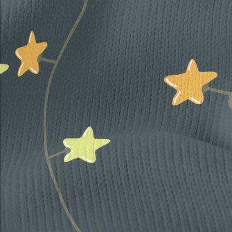 Star Decorative Light Bulb Stretch Jersey