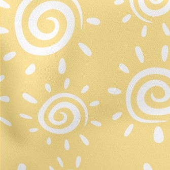 Fun Swirl Sun Lightweight Cotton Poplin