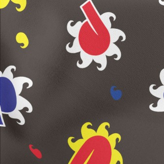 Sun Totem Pipe Lightweight Cotton Poplin