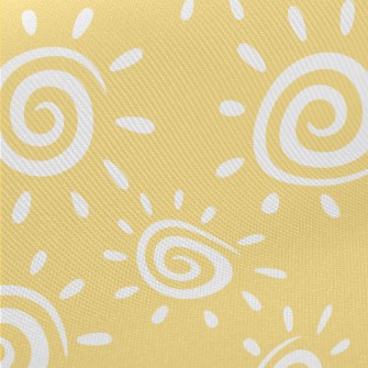 Fun Swirl Sun Midweight Cotton Poplin