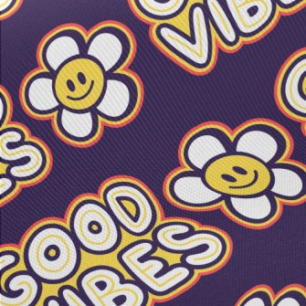 Great Fluorescent Text Midweight Cotton Poplin