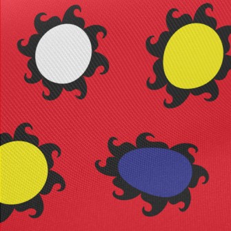 Three-color Sun Midweight Cotton Poplin