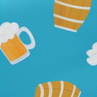 Foam Beer Barrel Midweight Cotton Poplin