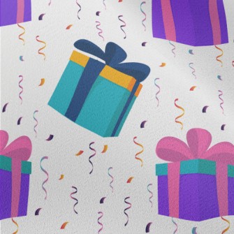 Contrast Color Gift Box Chiffon