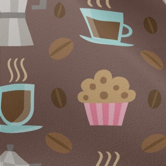 Handmade Coffee With Cookies Chiffon